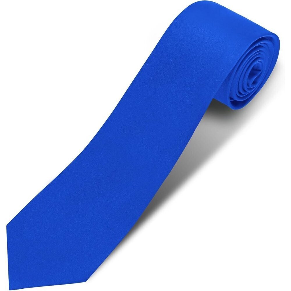 🆕Men's Blue Ties  3.15" (8CM) Necktie Plain Formal Business Ties